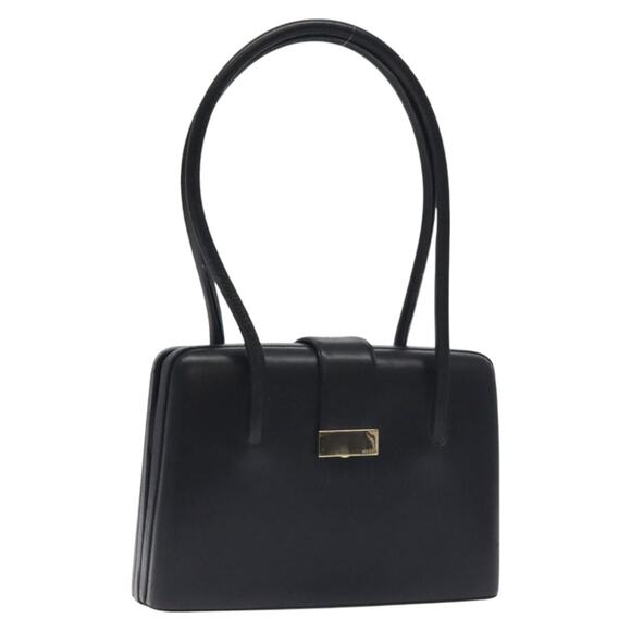 GUCCI Shoulder Bag Leather Outlet Black - Picture 1 of 16